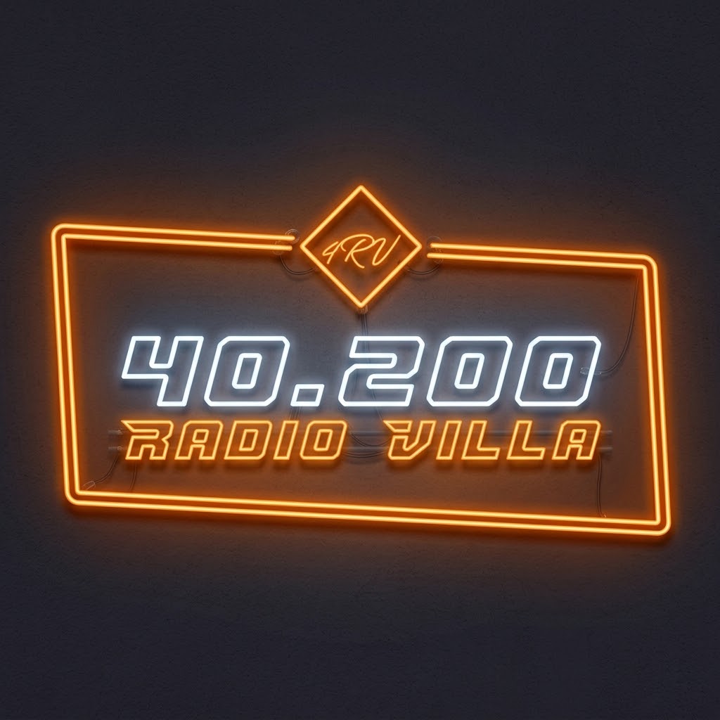40.200 Radio Villa Logo Neón
